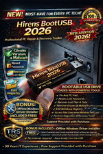Hiren  s BootCD PE Bootable USB  PC Repair  Recovery Toolkit Ver 2026