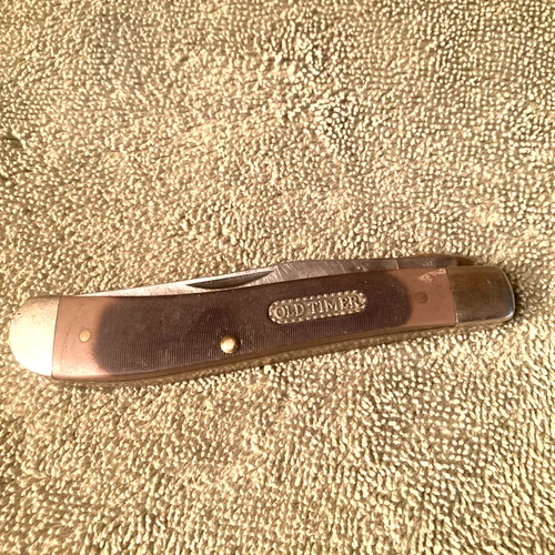 Vintage Schrade Old Timer Single Blade Knife 1940t