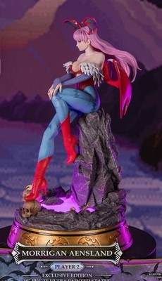 CAPCOM ガールズコレクション モリガン 1/6 スタチュー 箱ダメージ有 First 4 Figure Darkstalkers Figure Morrigan Aensland Player 2