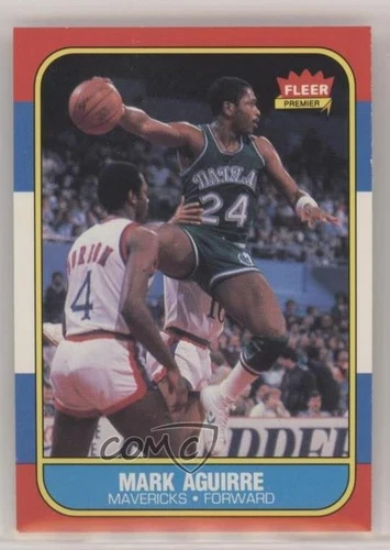 1986-87 Fleer Mark Aguirre #3