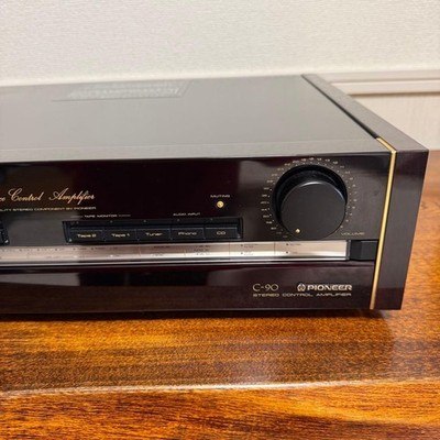Pioneer C-90 Stereo Preamplifier Control Amp C-91 Reference Audio