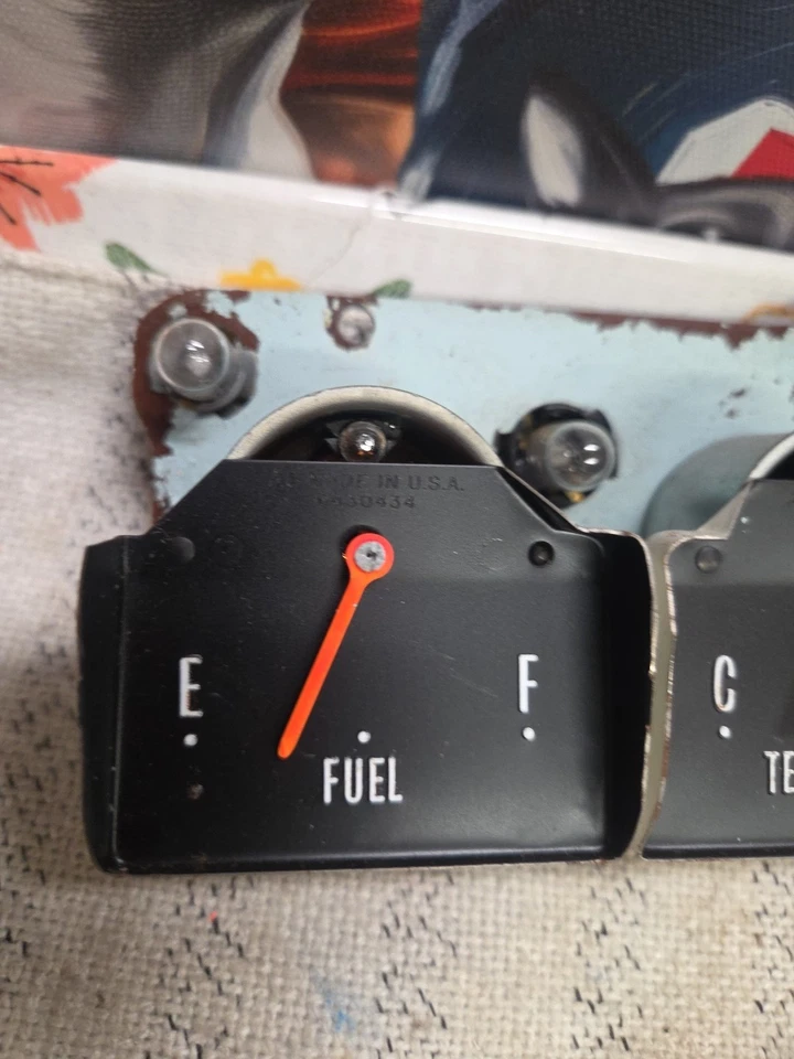 1966 1967 1968 1969 1970 Oldsmobile Toronado medidor de combustível testado funcionando - Imagem 2 de 4