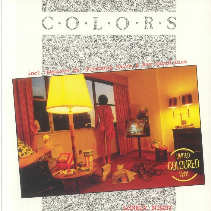 COLORS - Lonely Night (reissue) - limited yellow & red splattered vinyl 12""