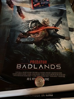 Predator Badlands Version 1  & Version 2 Filmplakat A1 84 x 59 cm
