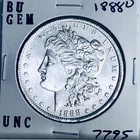 1888 O BU GEM MORGAN SILVER DOLLAR UNC MS+++ U.S. MINT RARE COIN 7795