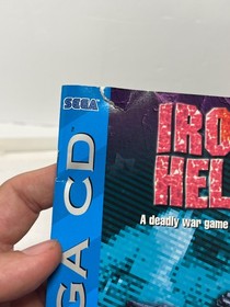  Iron Helix (Sega CD, 1994)  case, manual, game
