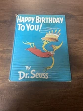 1959 DR. SEUSS 1st Edition HAPPY BIRTHDAY TO YOU! Illustrated