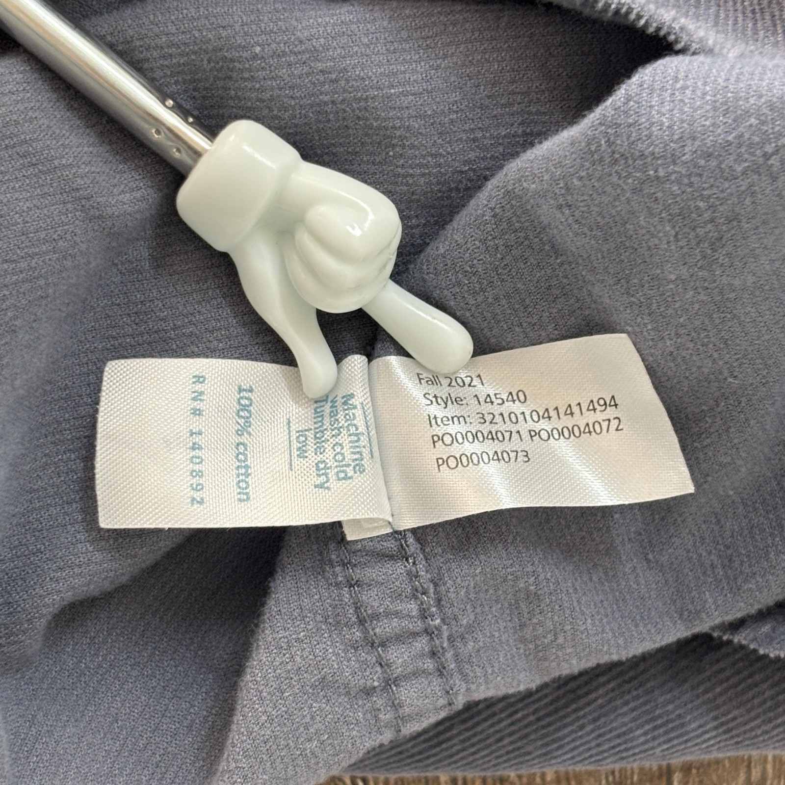 Marine Layer Shirt Men's Large Blue Corduroy Pocket Soft Casual Faded