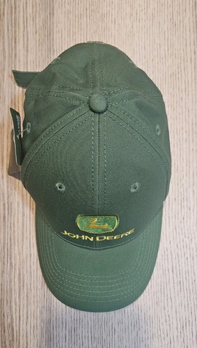John Deere Hat Adjustable Green Youth 4-10 Years. Nothing Runs Like A Deere Farm - Picture 10 of 11