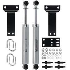 Dual Steering Stabilizer for Ford F250 350 Super Duty 1999-2004 Excursion 00-05