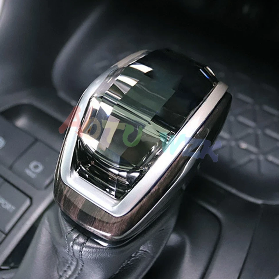 Car Crystal Handle Gear Shift Knob Gear Head with LED For Toyota RAV4 2020-2024 - Image 2 of 4
