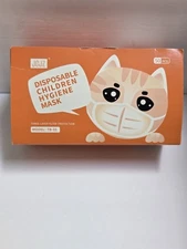 50 Pcs Kids Face Mask Disposable Children 3-Layers Soft Skin Mouth Cover FREE SH