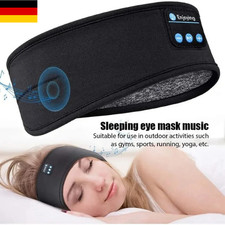 Schlaf Kopfhörer Bluetooth 5.0 Stirnband Kopfhörer Ultradünnen mit Lautsprecher