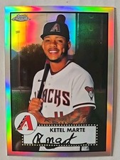 2021 Topps Chrome Platinum Anniversary - Ketel Marte #180 Refractor