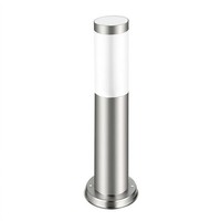 AußEnleuchte E27 IP44 Pollerleuchte Edelstahl 45Cm Silber Wegeleuchte Masterled