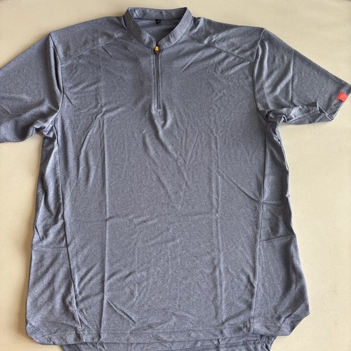 Polo McDonald’s Uomo Collezione Abbigliamento Performance Zip Grigio MC305 Medium - Foto 4 di 7