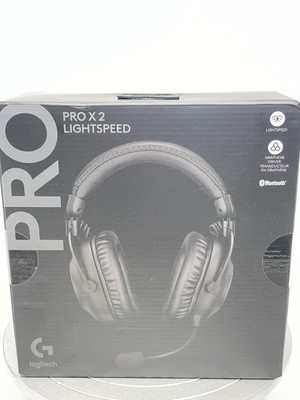Logitech Pro X 2 Lightspeed Ear-Cup Wireless Gaming Headset - Black New