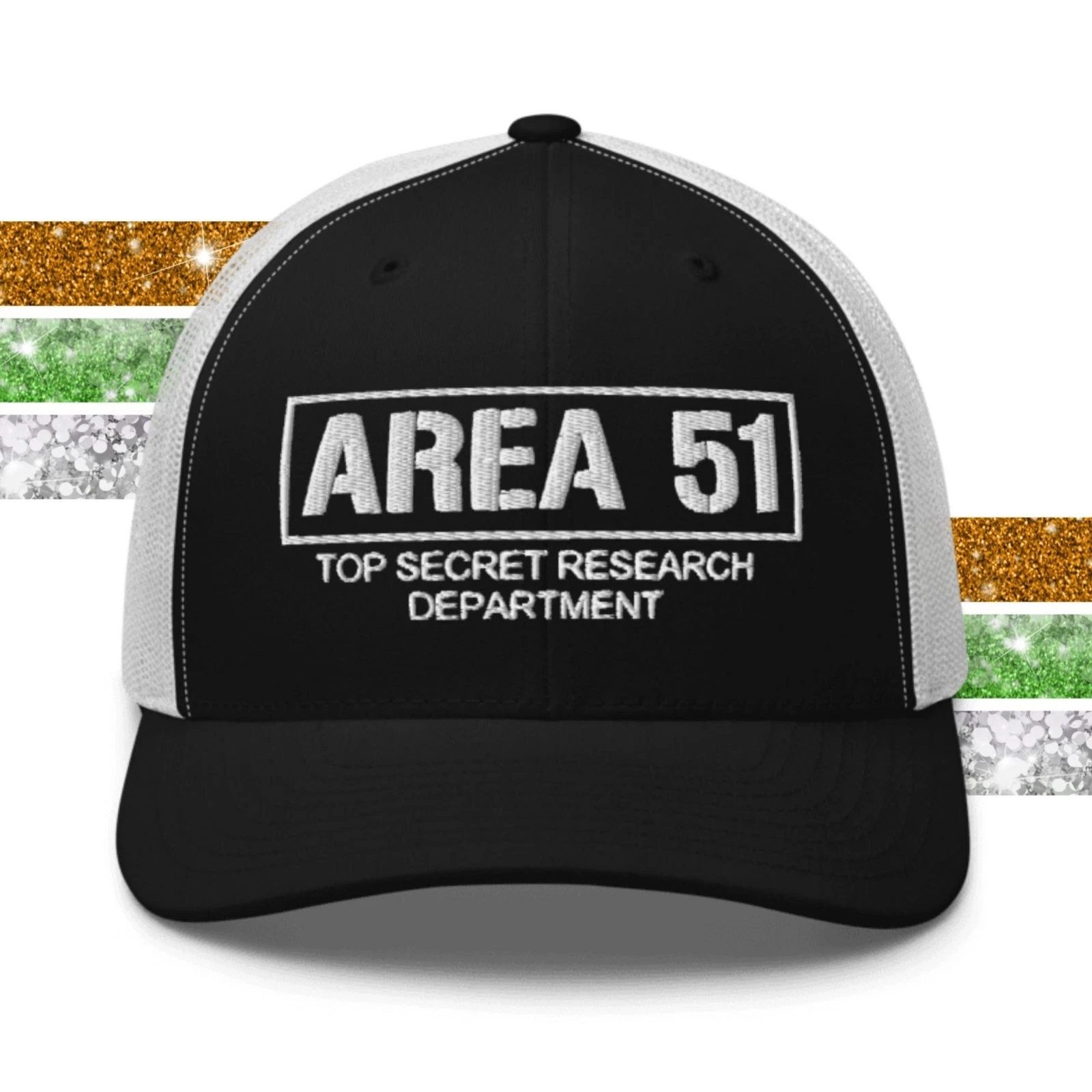 Area 51 Top Secret Trucker Hat: Alien UFO Sci Fi Mesh Snapback Cap
Opens in a new window or tab