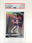 J.J. MCCARTHY 2024 PANINI PRIZM ROOKIE FOOTBALL SILVER RC PSA 10 Q0004