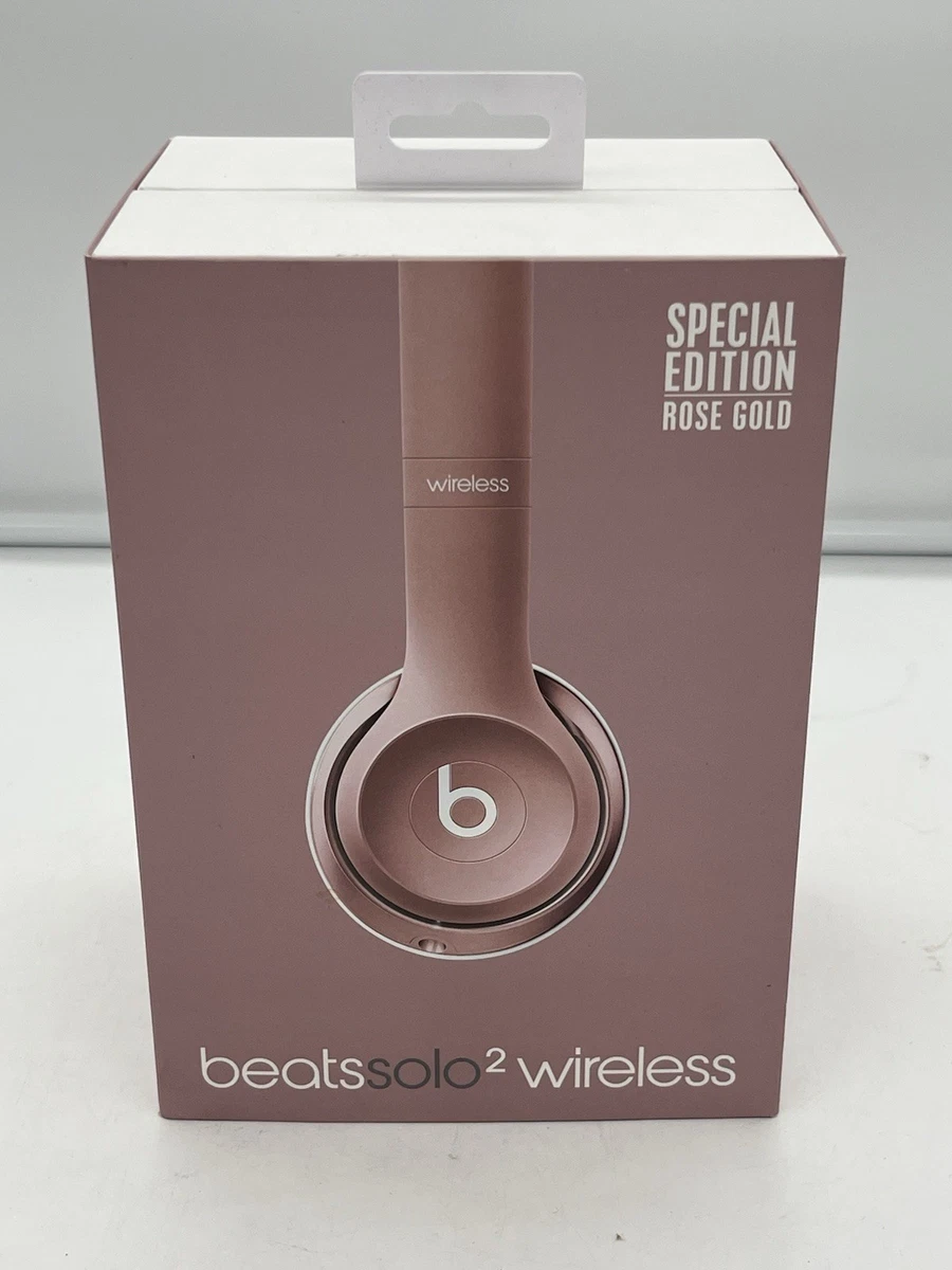 ヘッドホン Beats by Dr Dre SOLO2 WIRELESS ROSE GOLD Beats by Dr. Dre Solo 2 On Ear Wireless Headphones - Rose Gold | eBay
