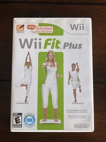 Nintendo Wii Fit Plus Wii Fit Series (2009) NTSC-U/C E w/ Manual