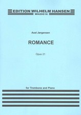 Romance Op.21 For Trombone And Piano by Axel Jorgensen (English) Paperback Book