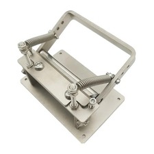 Stainless Steel Leather Thinning Machine with Shaft Bearing and Leather Scrape