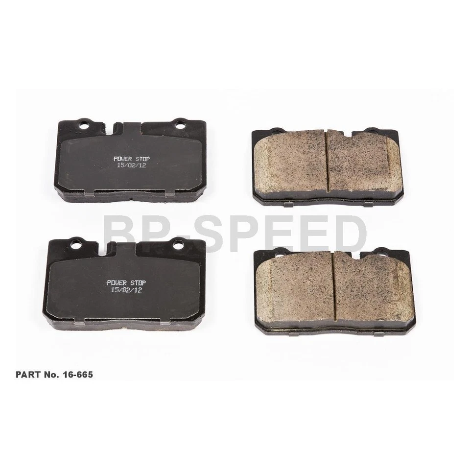 Тормозные колодки и роторы подходят для 2000 Lexus LS400 1995 Lexus LS400 1996 Lexus LS400 - Изображение 2 из 4