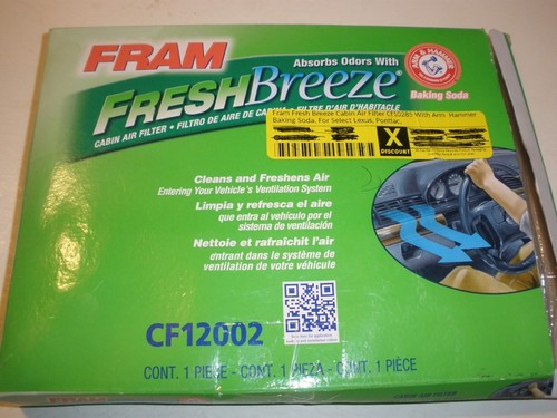 Fram CF10285 Cabin Air Filter – Fits Lexus CT200h, ES300h, ES350, GX460 (Direct Replacement)