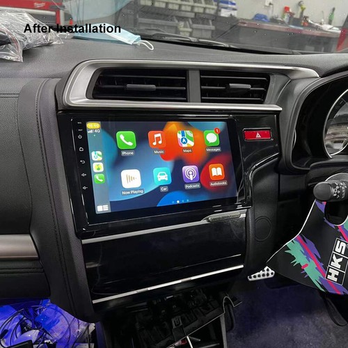 10" Wireless Carplay Android Auto Sat Nav Nakamichi For Honda Jazz 2014+ - Picture 3 of 3