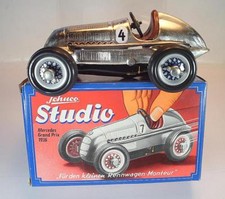 Schuco nr 1050 Studio Mercedes Grand-Prix niklowany #4 replika oryginalne opakowanie #1365