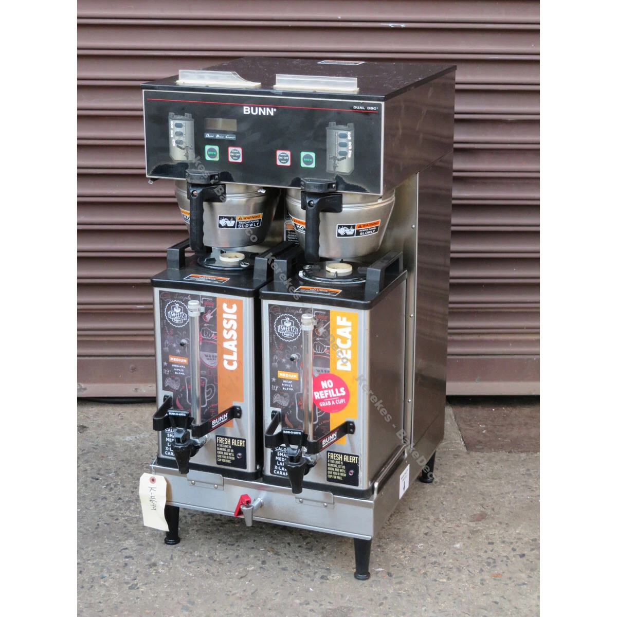 BUNN DUAL SH DBC COFFEE BREWER - Gillette Restaurant Equipment