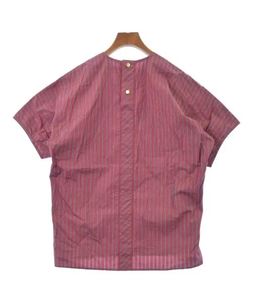 AKANE UTSUNOMIYA Casual Shirt RedxNavy bluexWhite(Stripe Pattern AKANE UTSUNOMIYA Casual Shirt RedxNavy bluexWhite(Stripe Pattern
