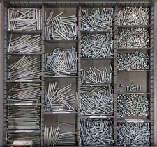 LARGE LOT OF GRADE 5 1/4"-20 HEX HEAD BOLTS VARIOUS LENGTHS