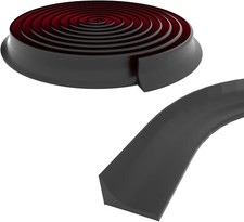 Collapsible Shower Threshold Water Dam Barrier, Bathtub Shower Splash Guard for