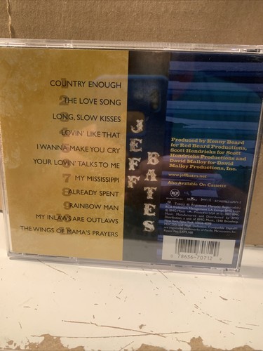 Rainbow Man - Music CD - Jeff Bates -  2003-05-20 - Sony Legacy - Very Good - C2 - Picture 2 of 2