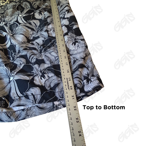 Goodfellow Swim Shorts Men Size 2XB Blue with White Flowers Pockets - Picture 6 of 9