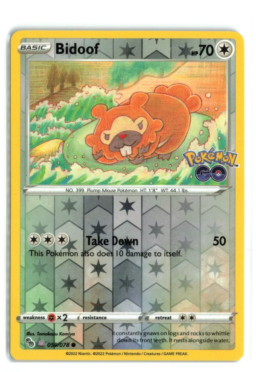 Bidoof (Peelable Ditto)