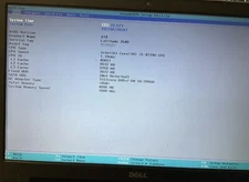 Dell LATITUDE 3540 Laptop i5-4210U @ 1.70GHZ 4GB RAM No Hard Drive, For Parts!