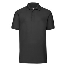 Fruit of the Loom 65/35 Short Sleeve Cotton Polo Shirt - Small-5XL - 20 Colours