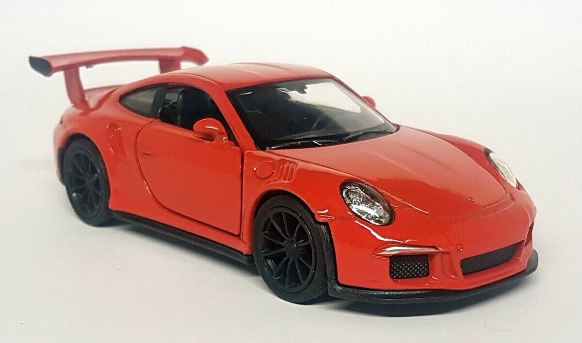 Welly 1/38 - Porsche 911 991 GT3-RS Orange Pull Back & Go Welly 1/38 - Porsche 911 991 GT3-RS Orange Pull Back & Go