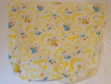 Sesame Street Fitted Sheet Crib/Toddler Bed Big Bird Oscar Cookie Grover Guc
