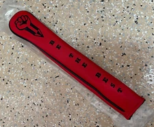 GOLF ALIGNMENT STICKS COVER - BE THE BEST - DARK RED - BRAND NEW
