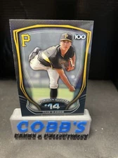 TYLER GLASNOW MINT RAYS ROOKIE REFRACTOR BTP-14 RC SP 2015 BOWMAN CHROME TOP 100