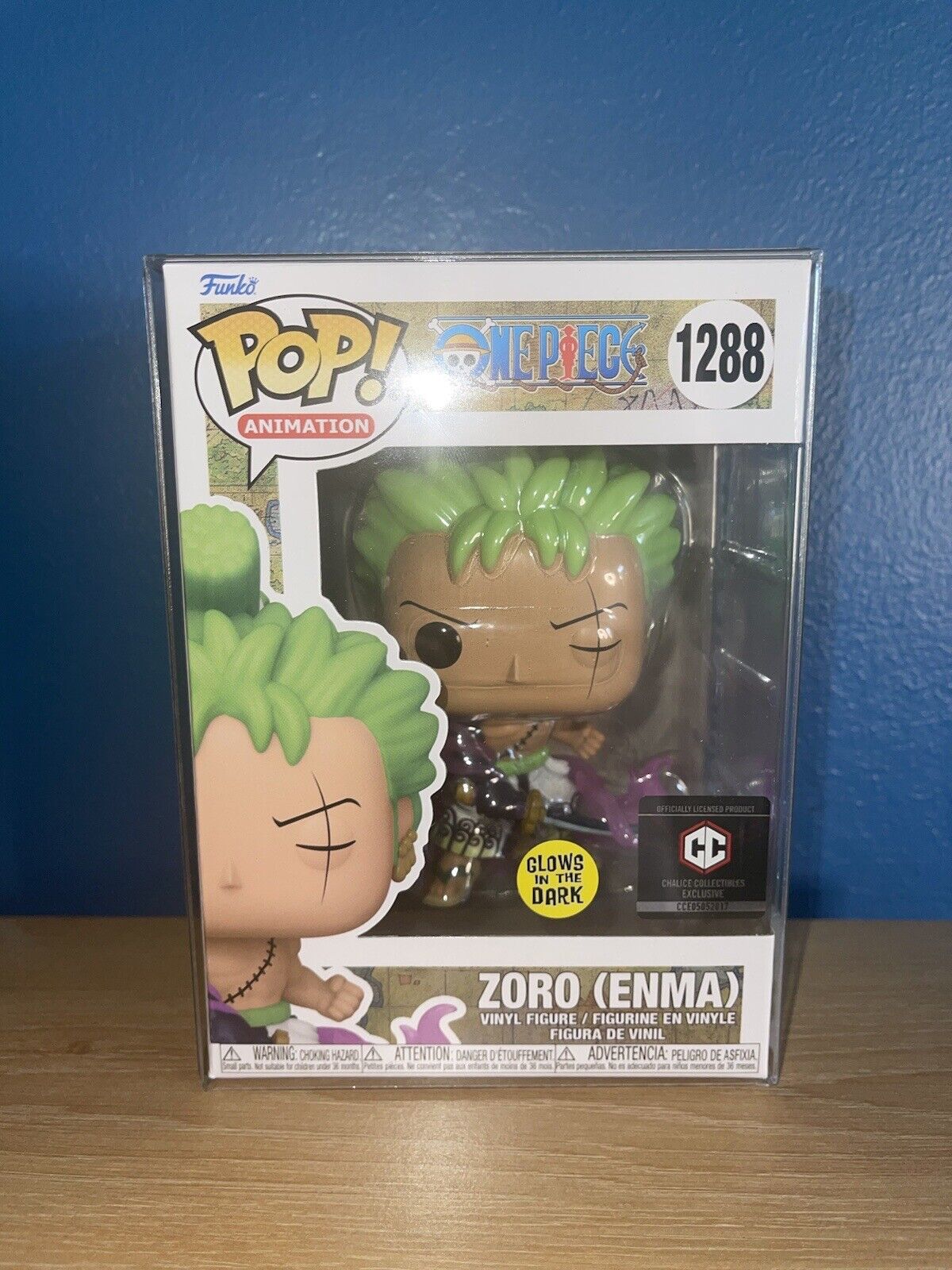 Funko Pop! One Piece - Zoro (Enma) #1288 GITD - Loja TSC