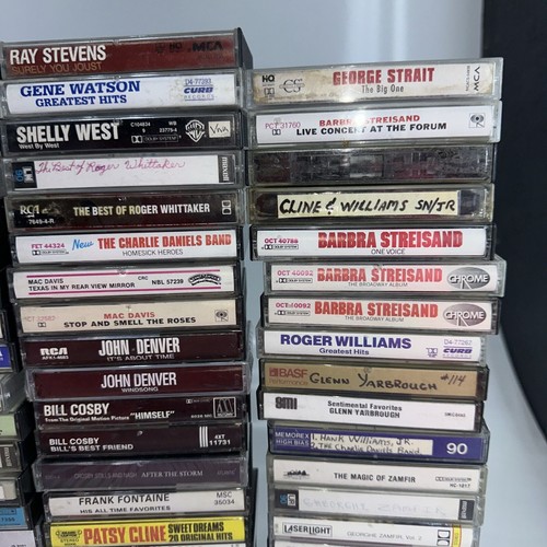 139 Music CASSETTE TAPE Lot 70s 80s Rock Country + More Collection - Picture 9 of 15