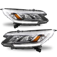 For 2015 2016 Honda CR-V CRV EX EX-L OE Style LED DRL Headlights Assembly 15-16