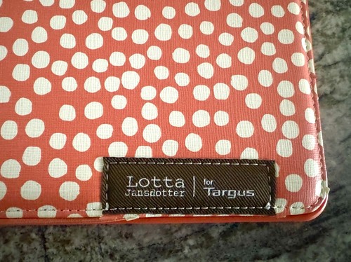 TARGUS VERSAVU SLIM 360 ROTATING CASE: APPLE IPAD AIR 9.7” JANSDOTTER CORAL - Picture 6 of 7