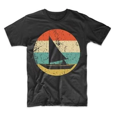 Sailing Shirt - Vintage Retro Sail Boat Men's T-Shirt - Sailing Gift