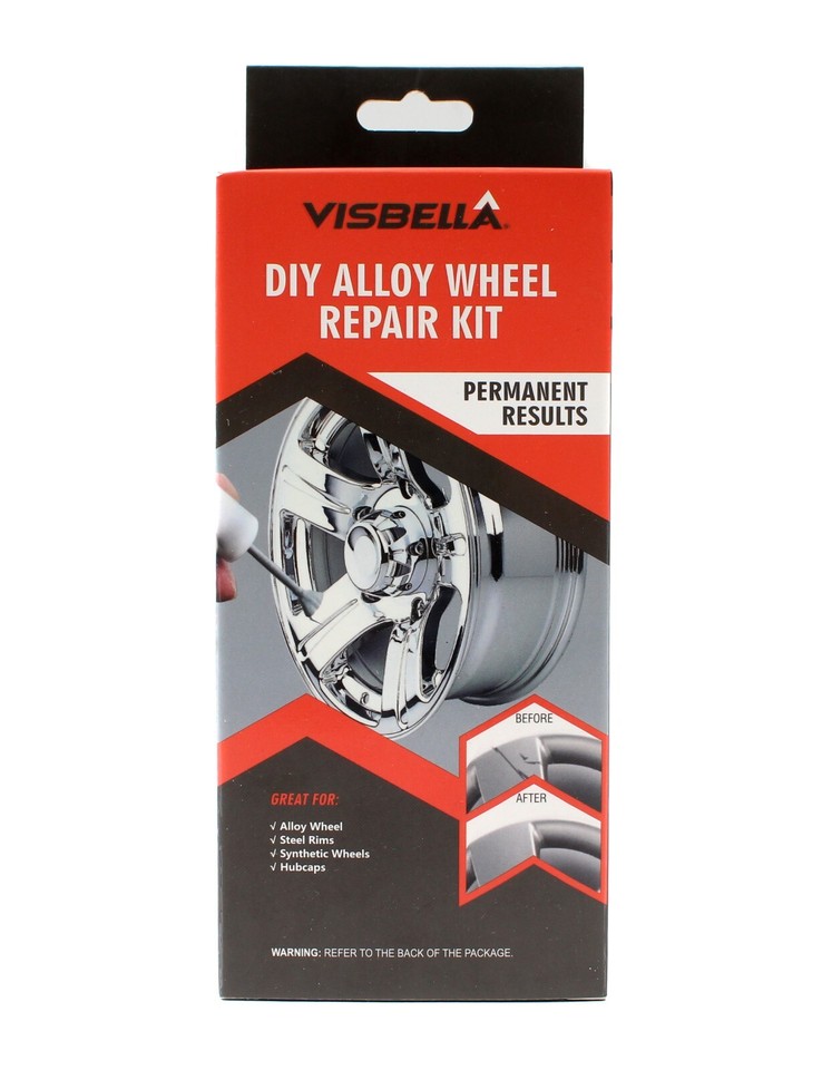 Car Alloy Wheel Rim Dent Scratch Scuffs Care Kit Repair Adhesive Paint ...